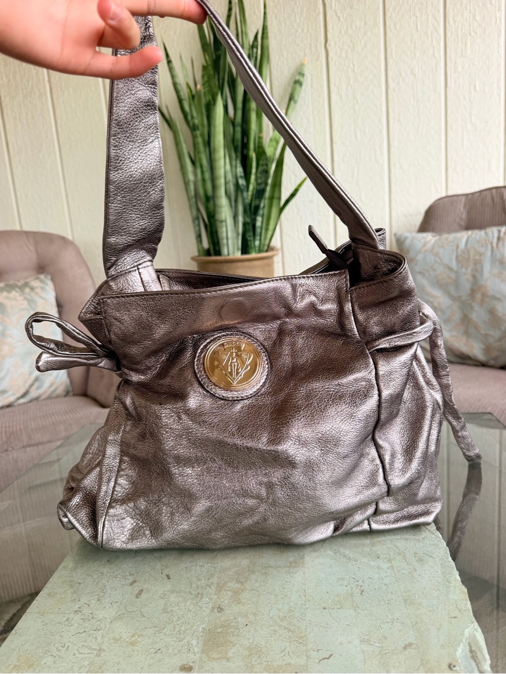 Gucci Hysteria Silver Bag💝💝💝